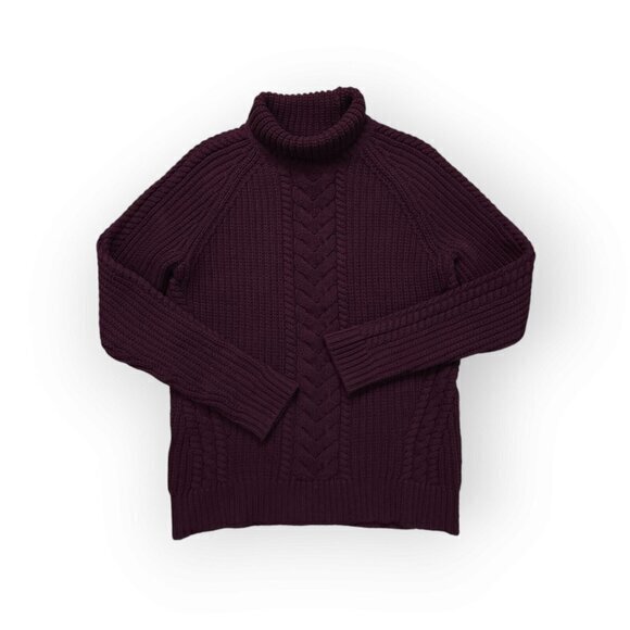 Lululemon Bring the Cozy Turtleneck Cable Knit Ribbed Sweater Womens 2 - Picture 1 of 8